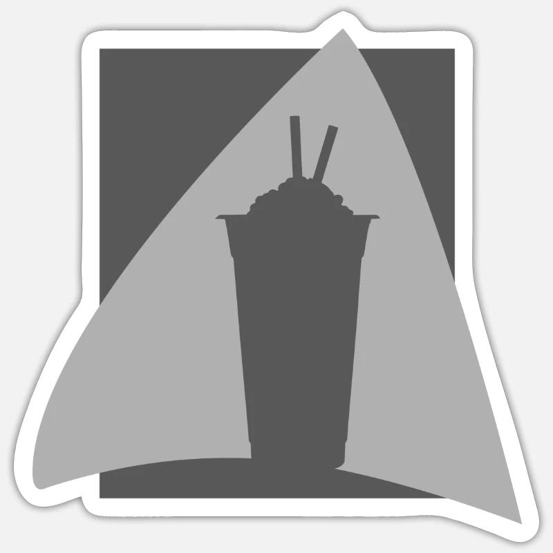 Boba Bubble Tea Bubbletee Bubbletee Sticker taille S (10 x 10 cm)