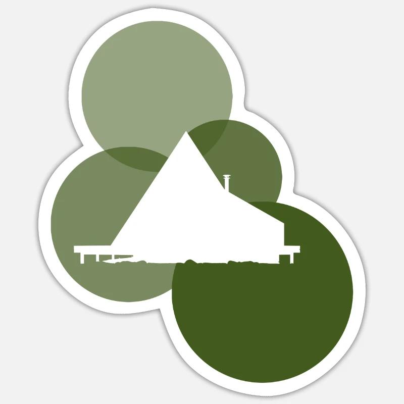 Sticker Größe S (10 x 10 cm) - 