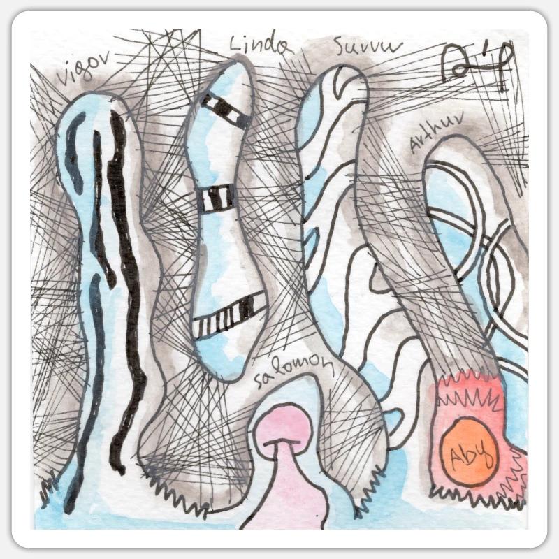 Sticker size S (10 x 10 cm) - 