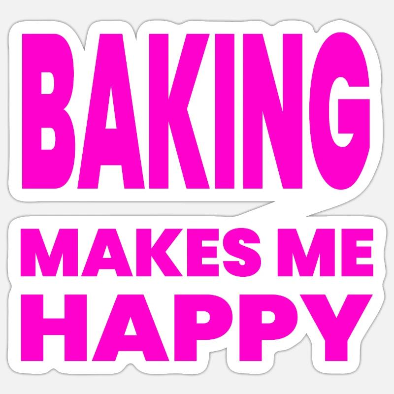 Bake Sticker size S (10 x 10 cm)