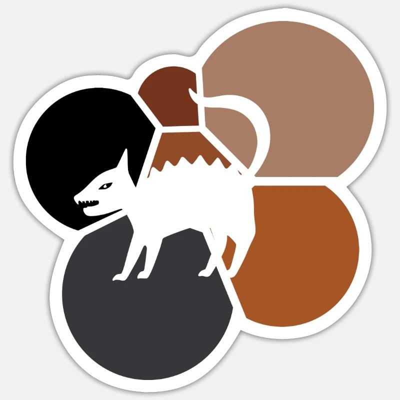 Sticker Größe S (10 x 10 cm) - 