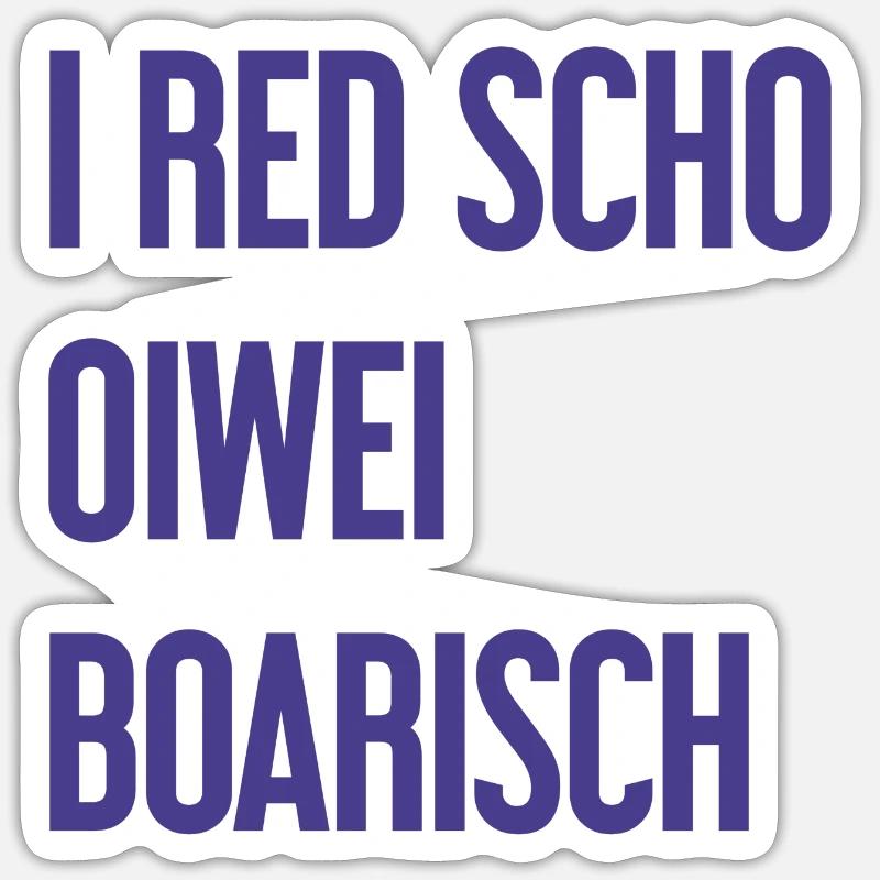 Sticker Größe S (10 x 10 cm) - 