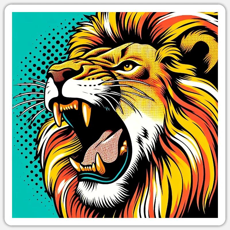 Sticker Größe S (10 x 10 cm) - 