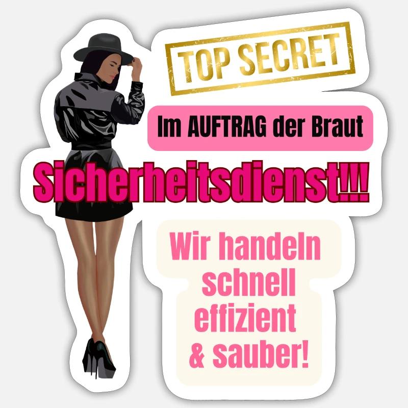 Sticker Größe S (10 x 10 cm) - 