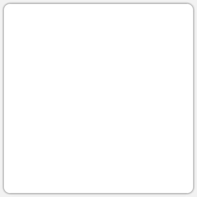 4CODE - Sticker Größe S (10 x 10 cm) - Mattweiß