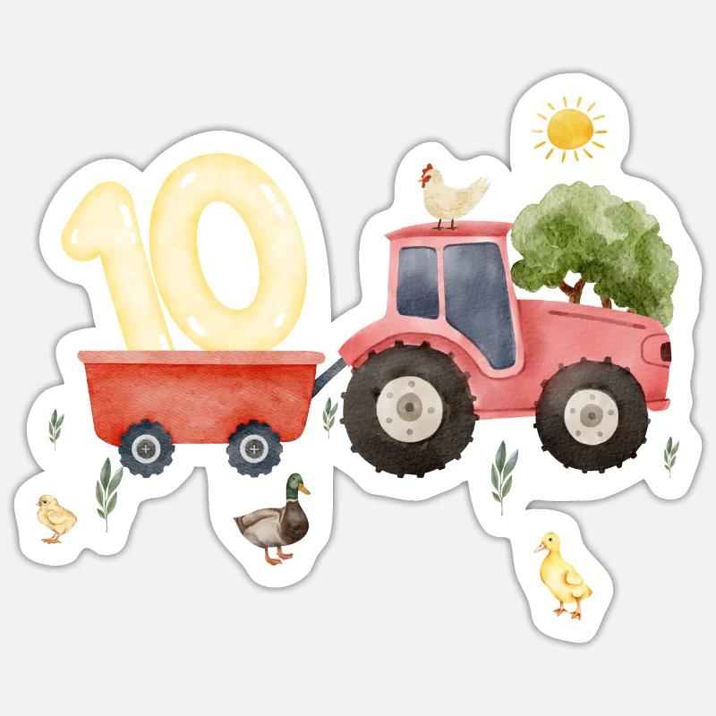 Sticker taille S (10 x 10 cm) - 
