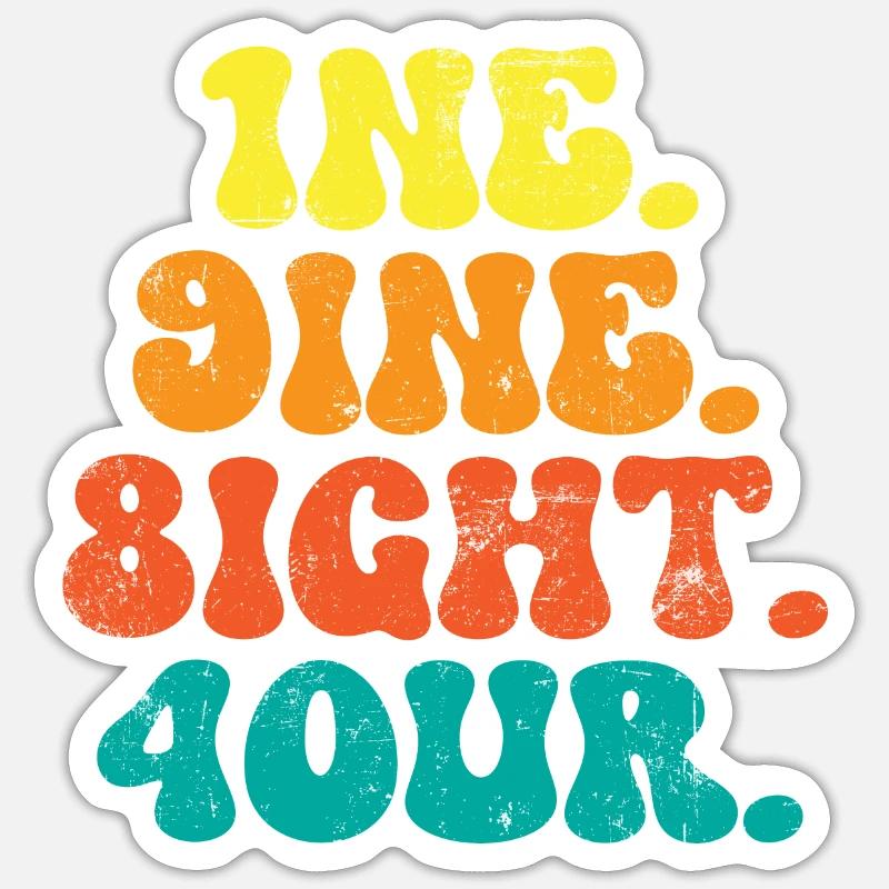 Sticker taille S (10 x 10 cm) - 