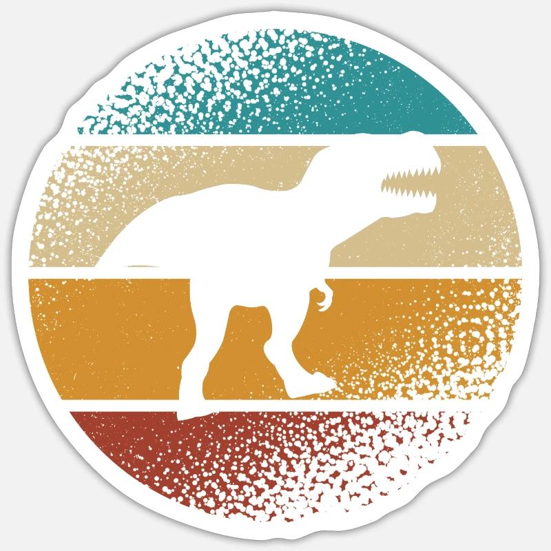 T Rex Sticker size S (10 x 10 cm)