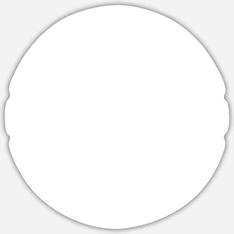 Halime - Sticker size S (10 x 10 cm) - white matte