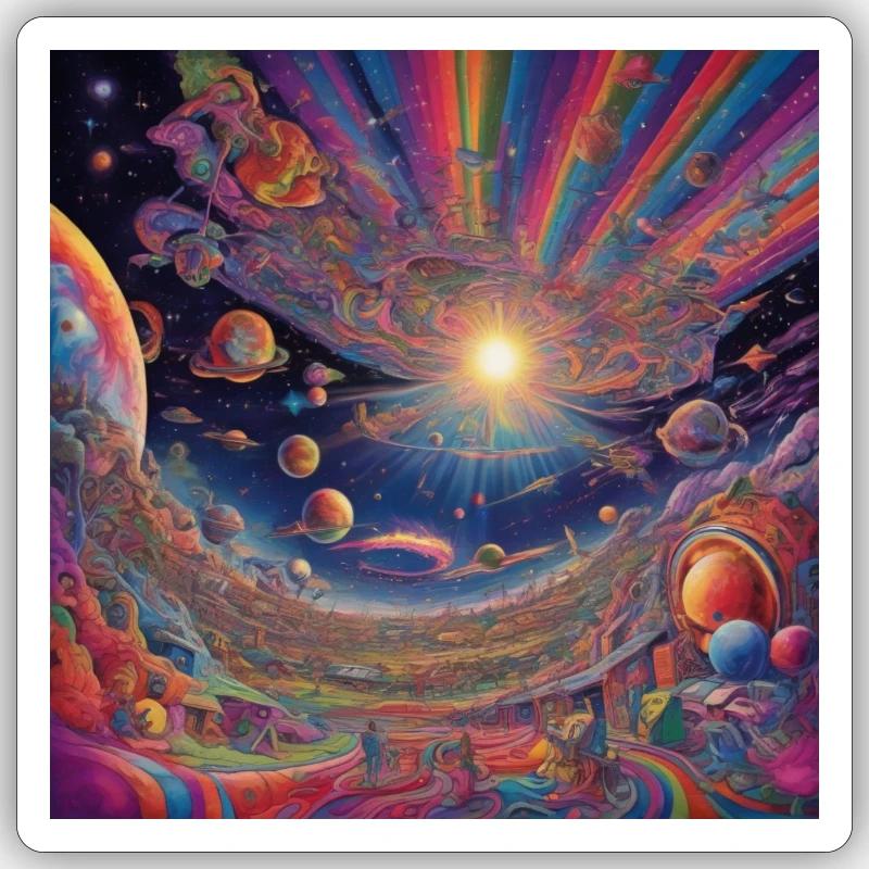 Sticker Größe S (10 x 10 cm) - 