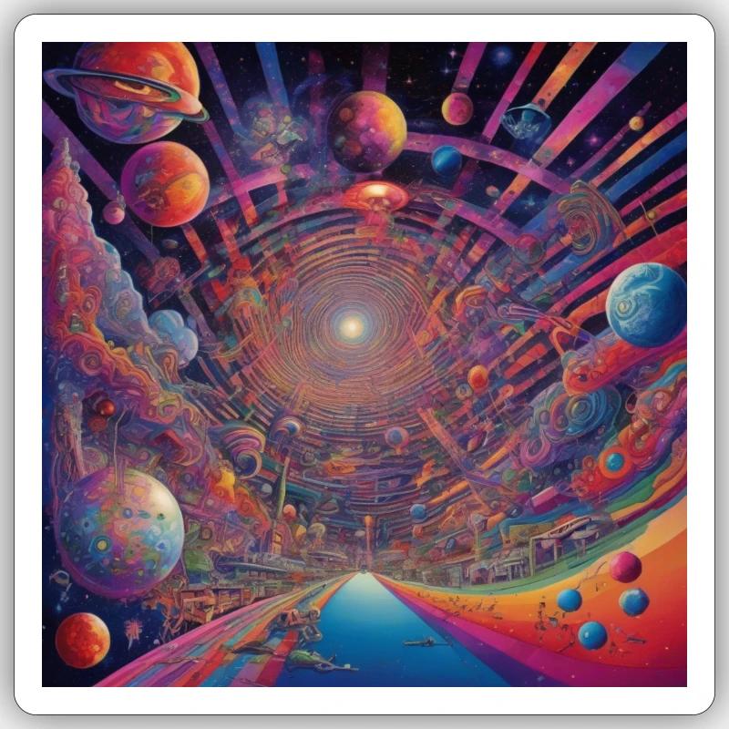 Sticker taille S (10 x 10 cm) - 