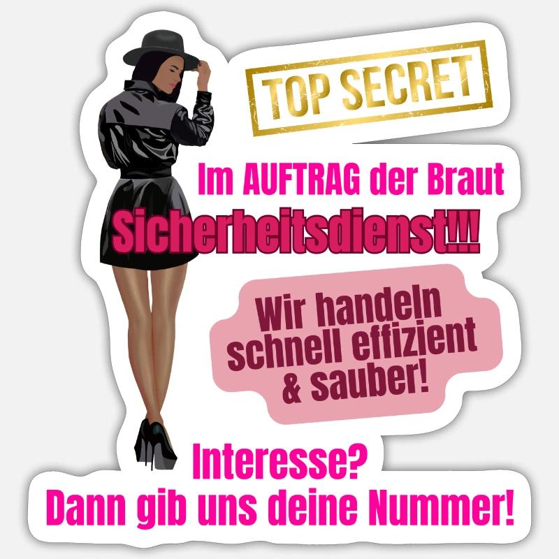 Sticker Größe S (10 x 10 cm) - 