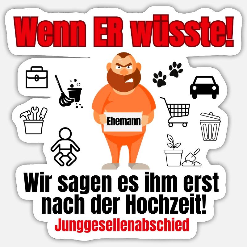 Sticker Größe S (10 x 10 cm) - 