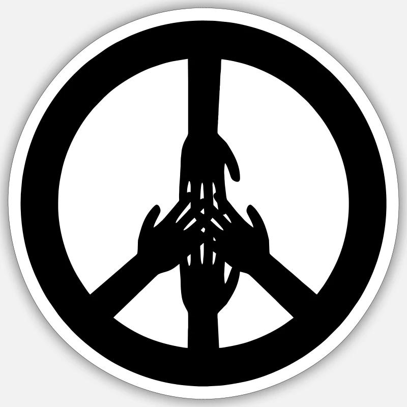 humanity Sticker Größe S (10 x 10 cm)