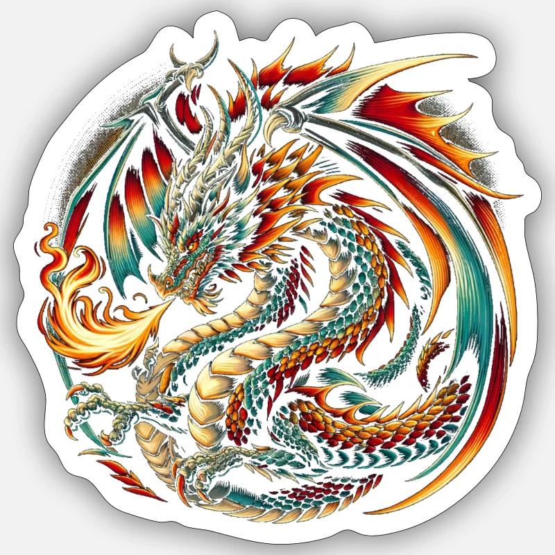 Sticker Größe S (10 x 10 cm) - 