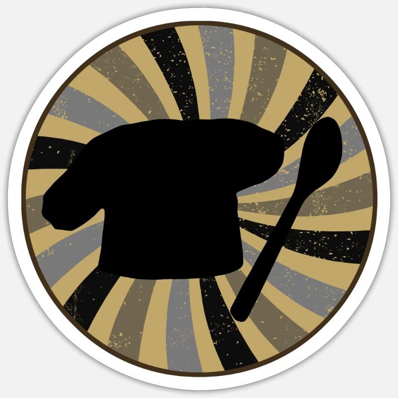 Baking Backen Backen Sticker size S (10 x 10 cm)