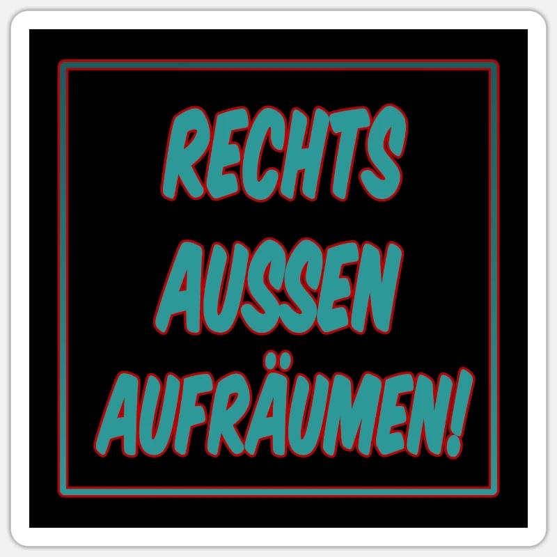 Sticker Größe S (10 x 10 cm) - 