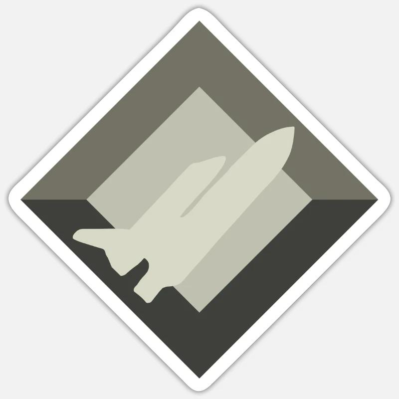 Aérospatiale Aérospatiale Ingénierie aérospatiale Sticker taille S (10 x 10 cm)