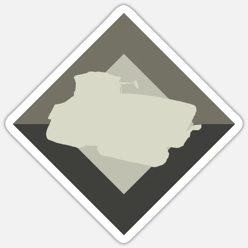 Sticker taille S (10 x 10 cm) - 