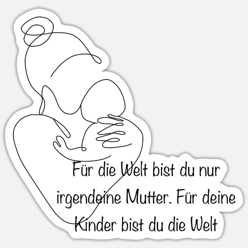Sticker Größe S (10 x 10 cm) - 