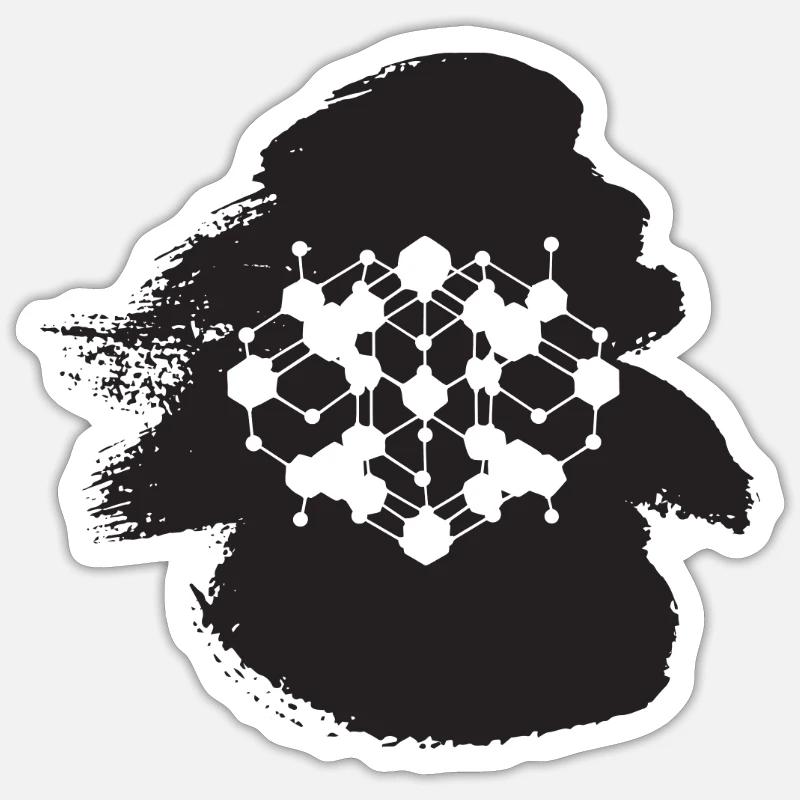 Cryptocurrency Cryptocurrency Blockchain - Sticker size S (10 x 10 cm) - white matte