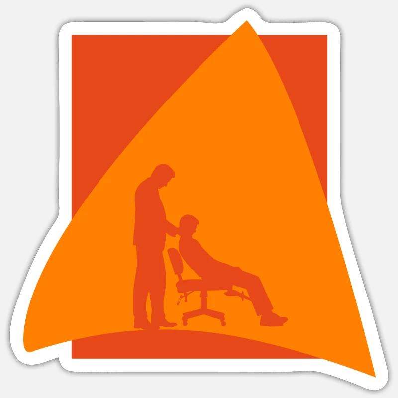 Chiropractor Chiropractor Physician Sticker size S (10 x 10 cm)