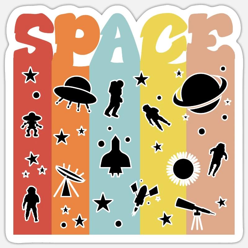 Sticker taille S (10 x 10 cm) - 