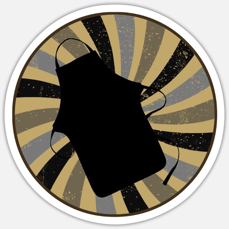 Cakes Bakery Cupcake - Sticker size S (10 x 10 cm) - white matte