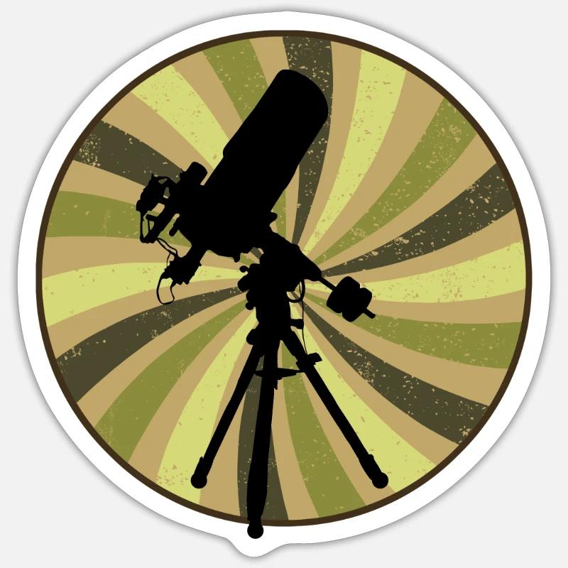 Physicist Astrophysics - Sticker size S (10 x 10 cm) - white matte