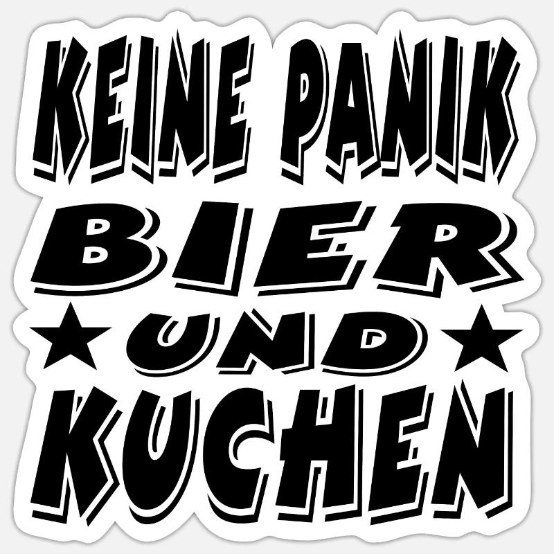Bier Sticker Größe S (10 x 10 cm)