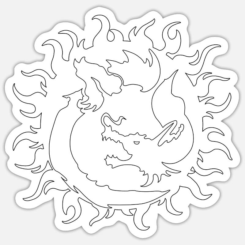 Sticker taille S (10 x 10 cm) - 