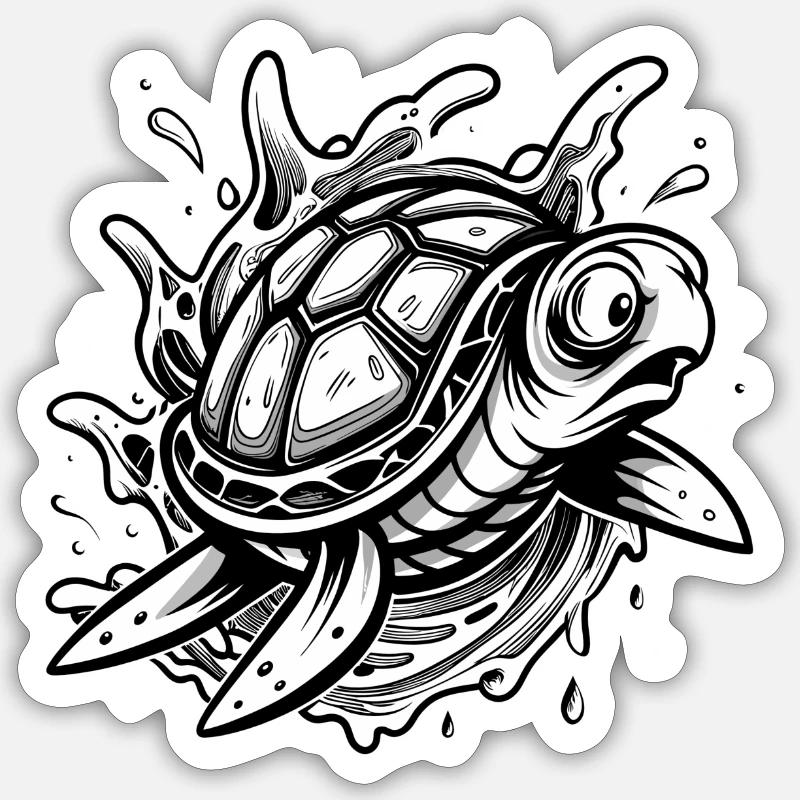 Sticker Größe S (10 x 10 cm) - 