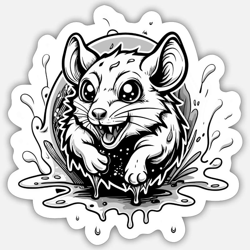 Sticker taille S (10 x 10 cm) - 