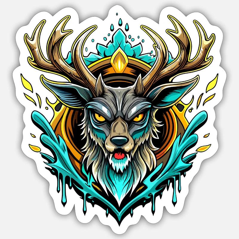 Sticker Größe S (10 x 10 cm) - 