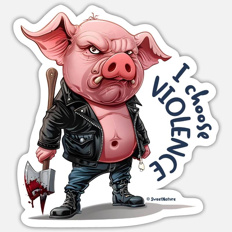 Sticker taille S (10 x 10 cm) - 