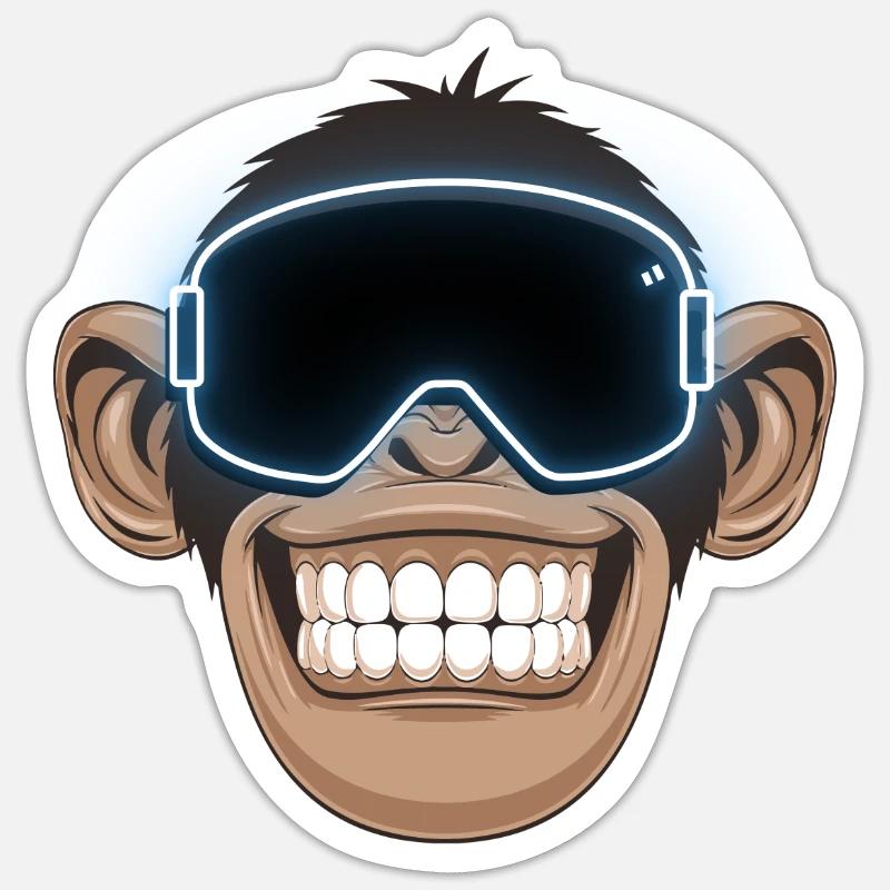 Sticker Größe S (10 x 10 cm) - 
