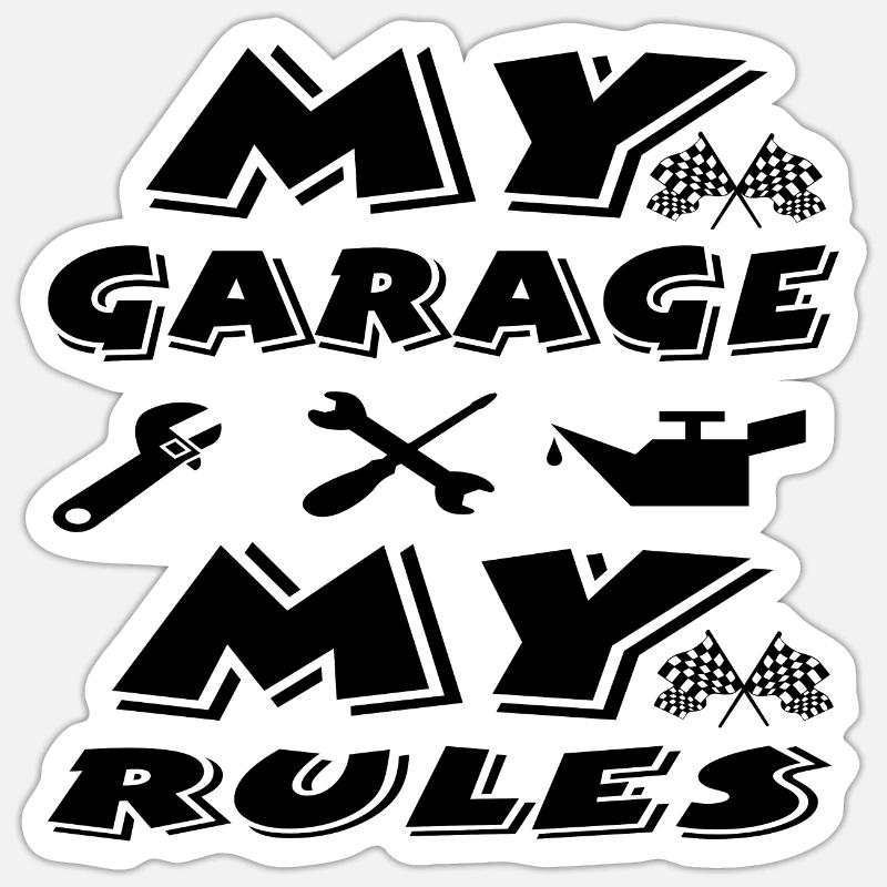 Sticker Größe S (10 x 10 cm) - 