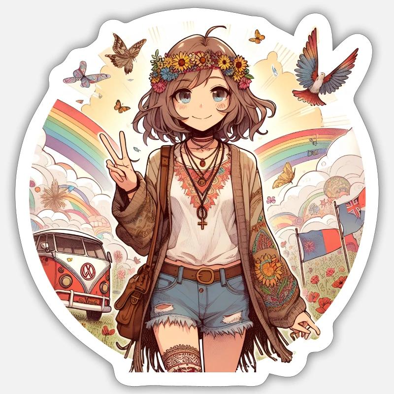 Sticker taille S (10 x 10 cm) - 