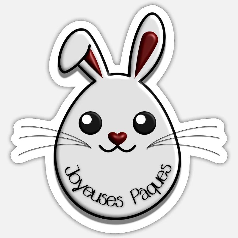 Sticker taille S (10 x 10 cm) - 