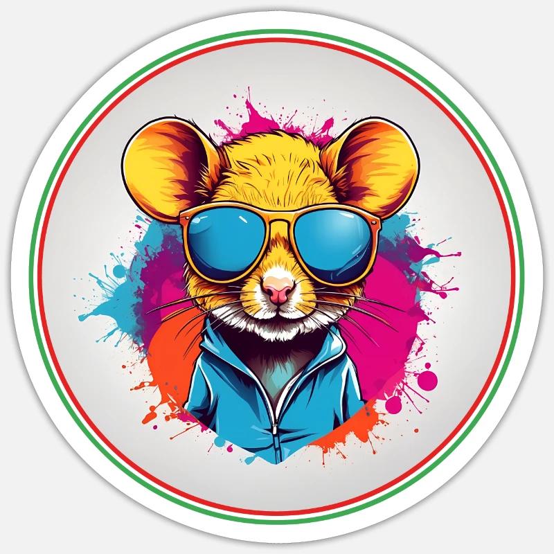 Sticker Größe S (10 x 10 cm) - 
