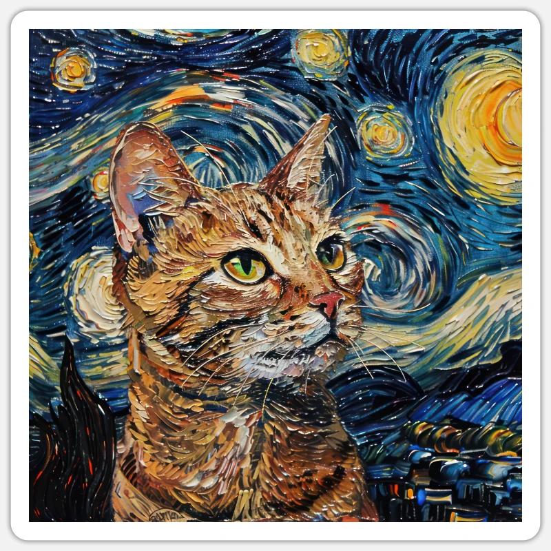 Sticker taille S (10 x 10 cm) - 