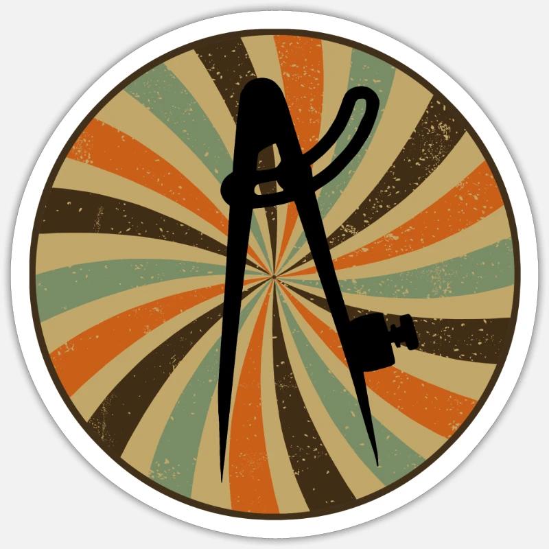 Sticker taille S (10 x 10 cm) - 