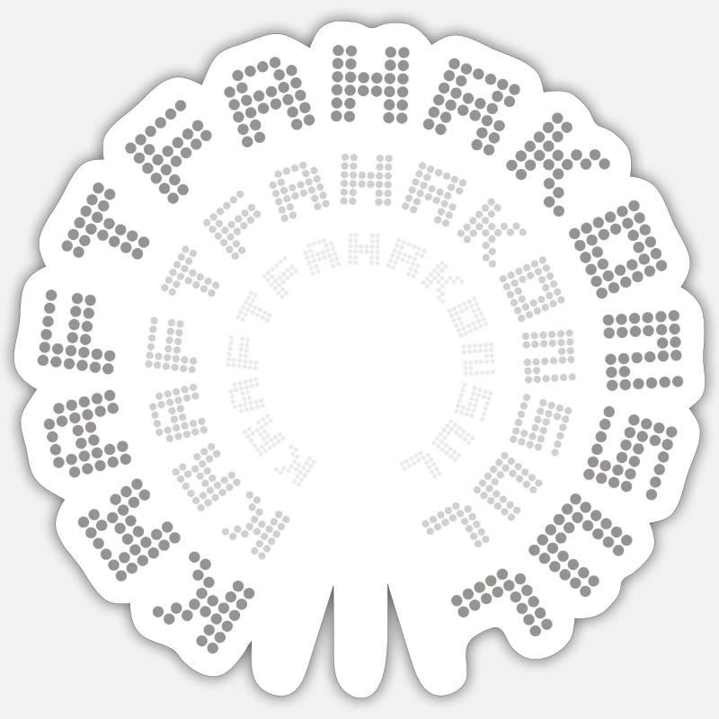 Sticker Größe S (10 x 10 cm) - 