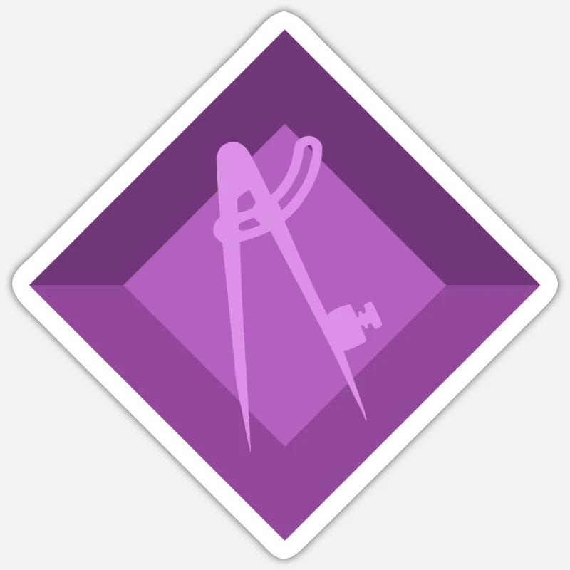 Sticker taille S (10 x 10 cm) - 