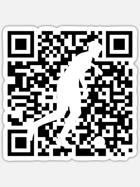Futsal Ballsport Futsalspielerin - Sticker Größe S (10 x 10 cm) - Mattweiß