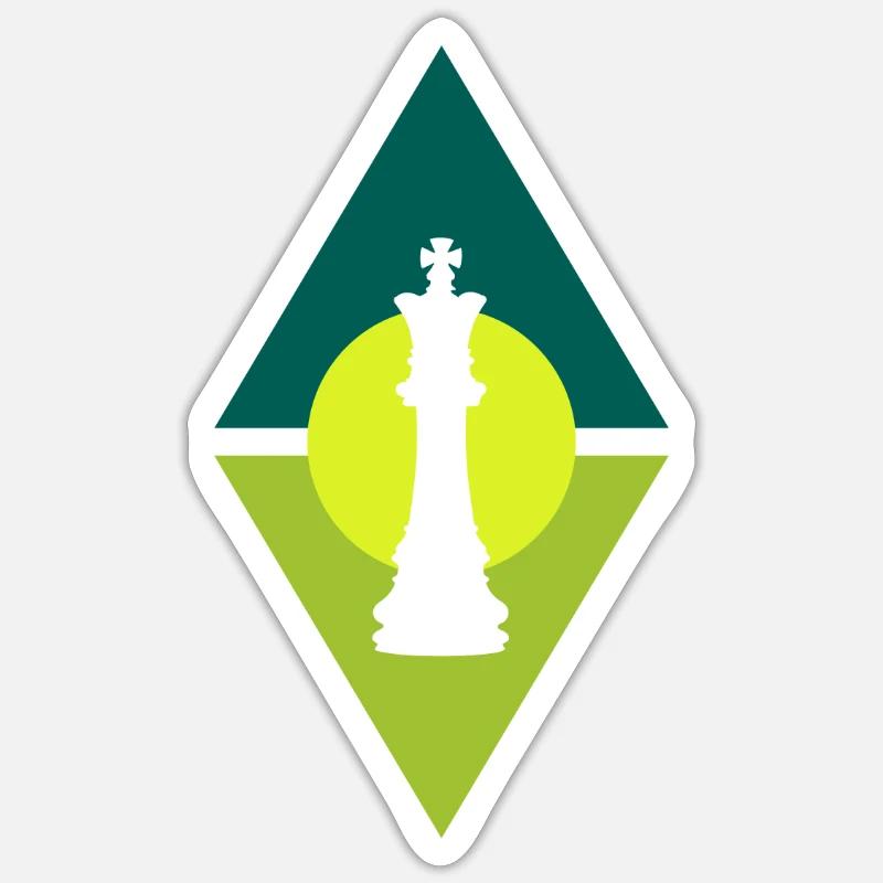 Chess Chess Player Strategy Sticker size S (10 x 10 cm)