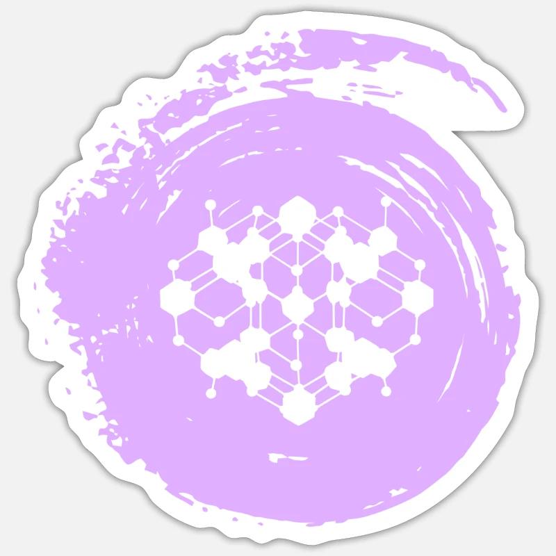 Cryptowährung Bitcoin Bitcoin Sticker Größe S (10 x 10 cm)