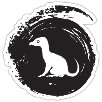 Fairy Tale Fable Unicorn - Sticker size S (10 x 10 cm) - white matte - Front