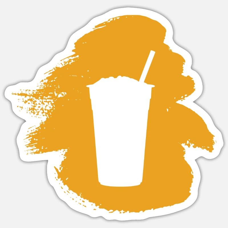Bubble Tea Tea Tea Sticker taille S (10 x 10 cm)