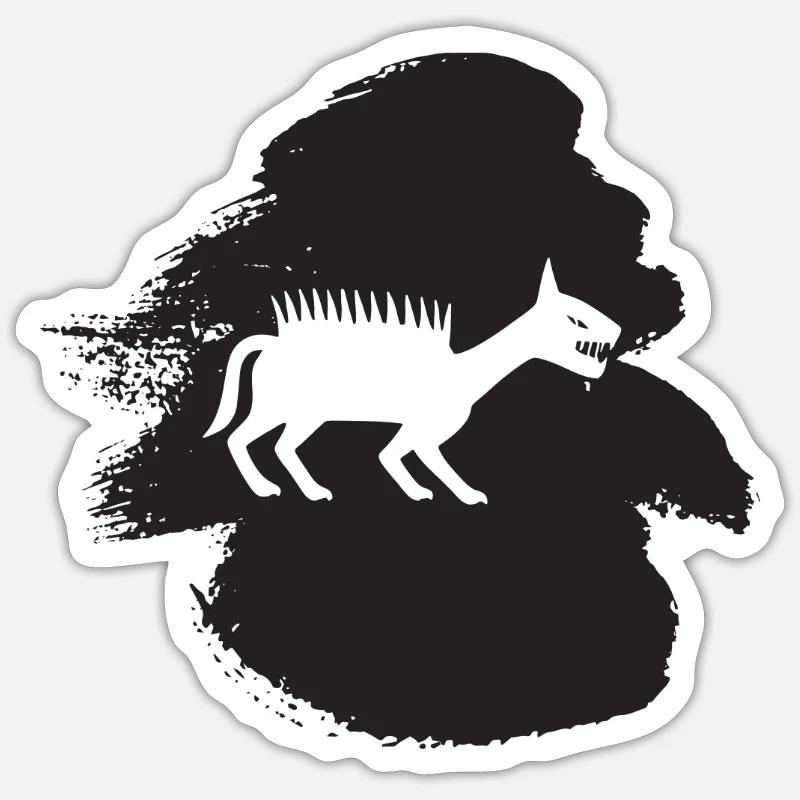 Märchen Kryptozoologie Märchen Sticker Größe S (10 x 10 cm)